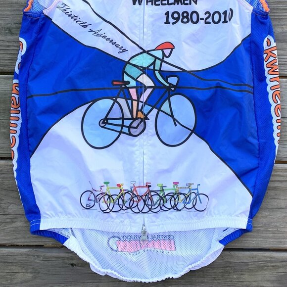 Colorful Cycling Bike Jersey Medium Sleeveless Champion Systems KY Wheelman NWT - Picture 3 of 7
